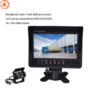 Display de câmera de carro de 12V 1080P Caminhão de câmera de monitor 7 polegadas AHD alta definição