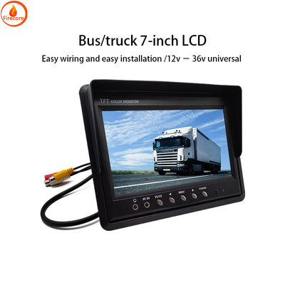 Display de câmera de carro de 12V 1080P Caminhão de câmera de monitor 7 polegadas AHD alta definição
