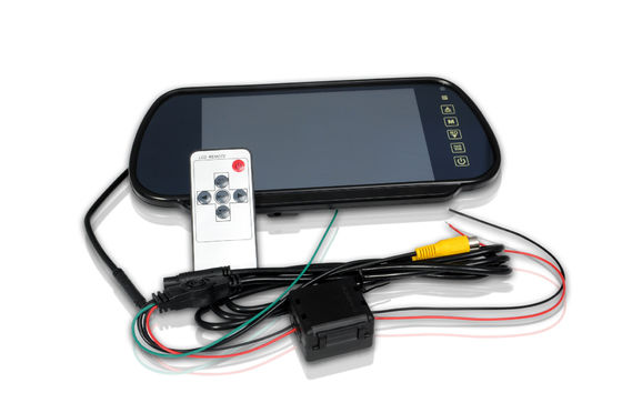Monitor Wi-Fi de carro de 7W de alta resolução 7 polegadas Espelho retrovisor
