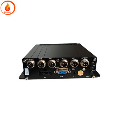 4 Way Car DVR System Monitoring Car DVR Camera Frente e traseira