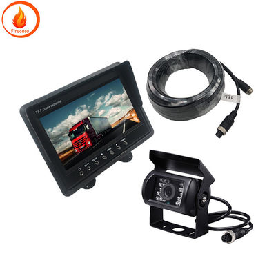 1080P Câmera de monitoramento de veículo de caminhão Sistema à prova de água 7 polegadas