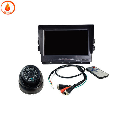 Imagem de ponto cego USB de alta definição do monitor de carro de 7 polegadas