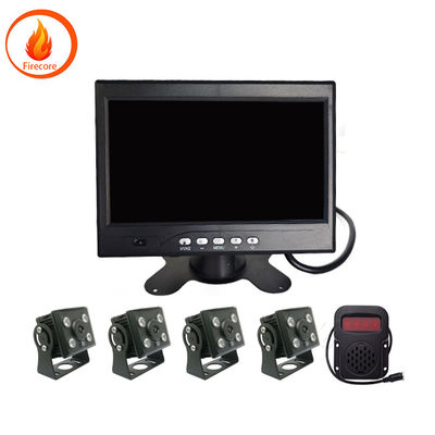 Monitor de câmera de carro 1080p Sistema de câmera de alta definição à prova d'água