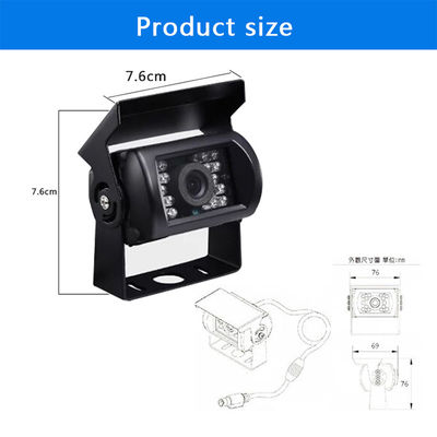 HP 1080P 360 graus câmera de ponto cego de visão traseira com monitor para módulo de carro USB
