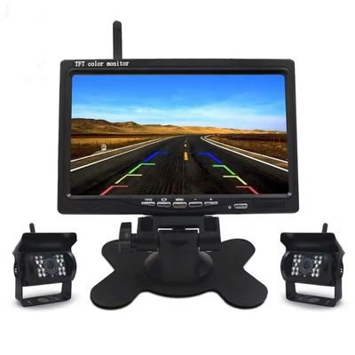 HD Combo 7 polegadas tela recarregável Bateria Wireless Backup Imaging Reverse Camera