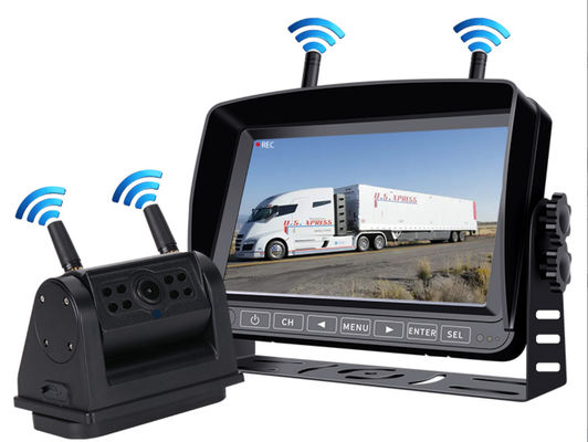 HD Combo 7 polegadas tela recarregável Bateria Wireless Backup Imaging Reverse Camera