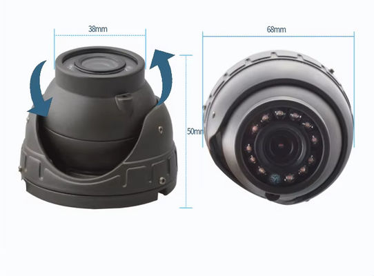 Sistema de câmera de 12V de avião Plug Melhorar a eficiência com ângulo de visão horizontal de 140 graus
