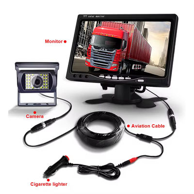 Universal 12V Dash Cam Maxi Caminhão Câmera de backup com built-in 18 IR LED para assistência noturna